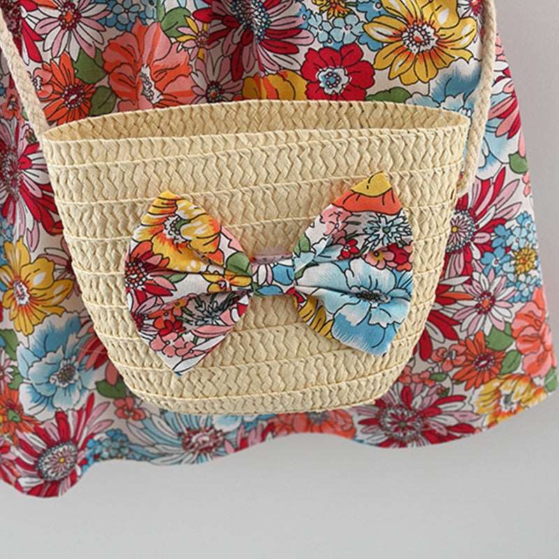 2Pcs/Set Vintage Baby Girl Dresses - BabbeZz