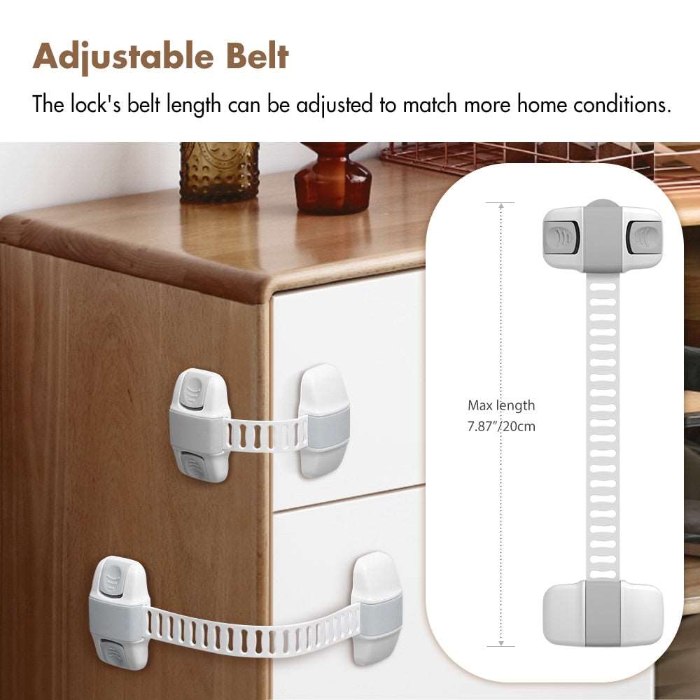 1PC Baby Safety Adjustable Multi-Purpose Lock - BabbeZz