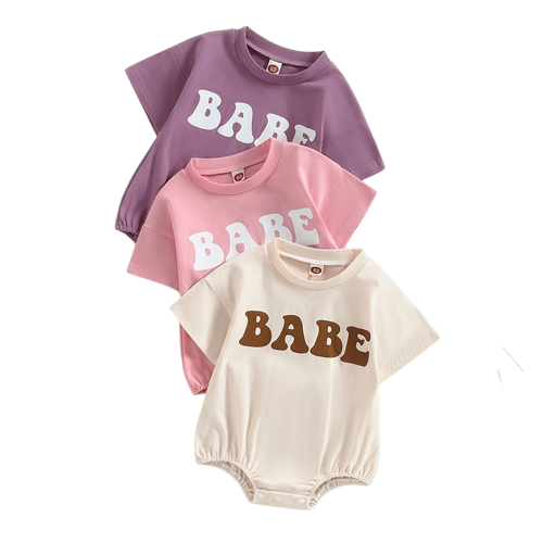 Lovely Baby Girls Summer Bodysuits Clothes for Newborn Infant