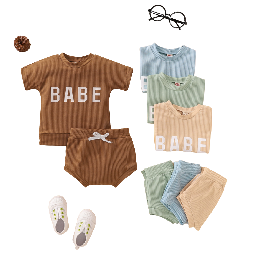 Cute and Casual Baby Clothing Set for Boys and Girls