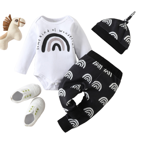 Adorable Baby Boy 3-Piece Suit for Your Little Mama's Boy