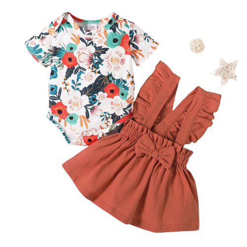 Sweet Princess Baby Girls Clothes Set for Summer