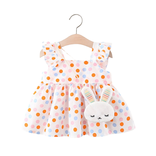 Adorable Polka Dot Dress Set for Baby Girls