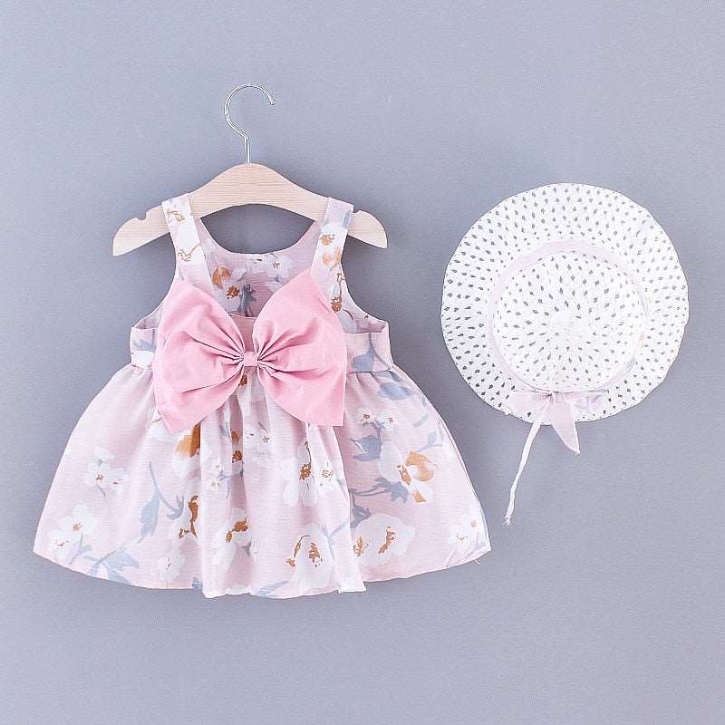 2Pcs/Set Daisy Dresses for Infant Girls
