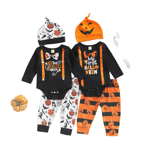Adorable Halloween Newborn Baby Clothing Set
