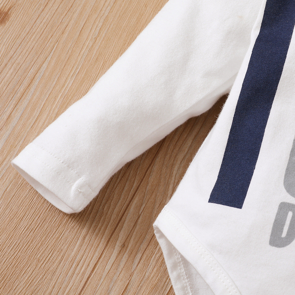 Crown Long-sleeved Romper Two-piece Set for Your Little One