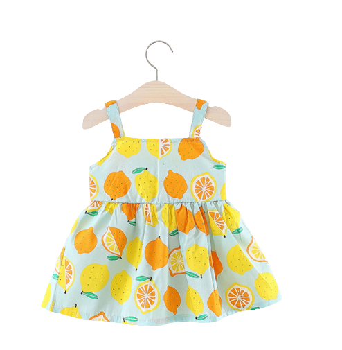 Simply Adorable: Girls' Bow Strap Dress for Any Occasion
