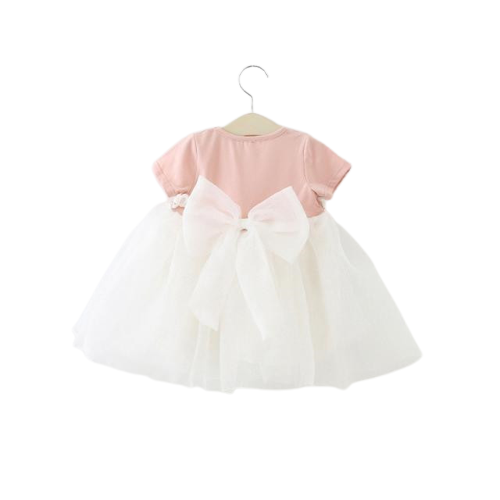 Adorable Short Sleeve Princess Dress for Girls