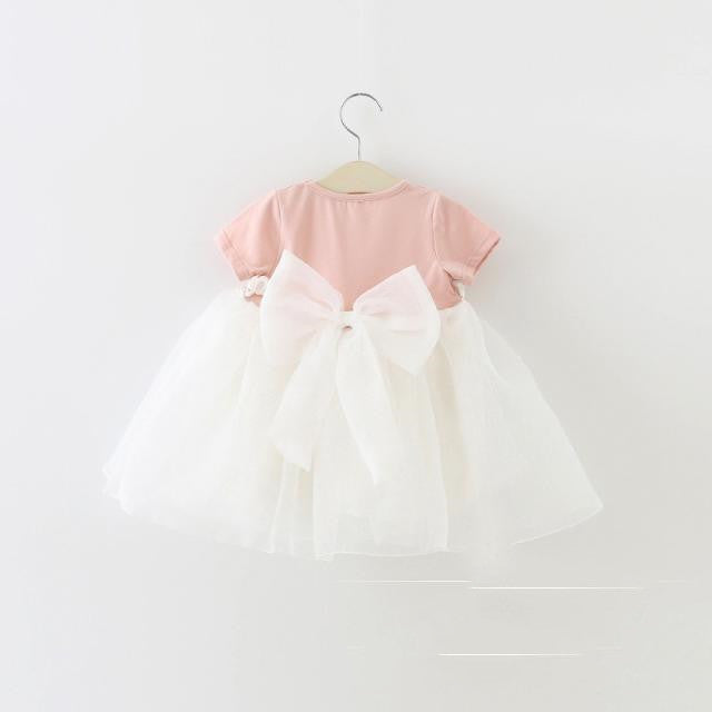 Adorable Short Sleeve Princess Dress for Girls