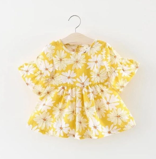 Simply Adorable: Girls' Bow Strap Dress for Any Occasion