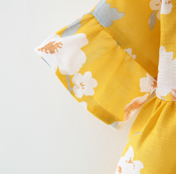 Simply Adorable: Girls' Bow Strap Dress for Any Occasion