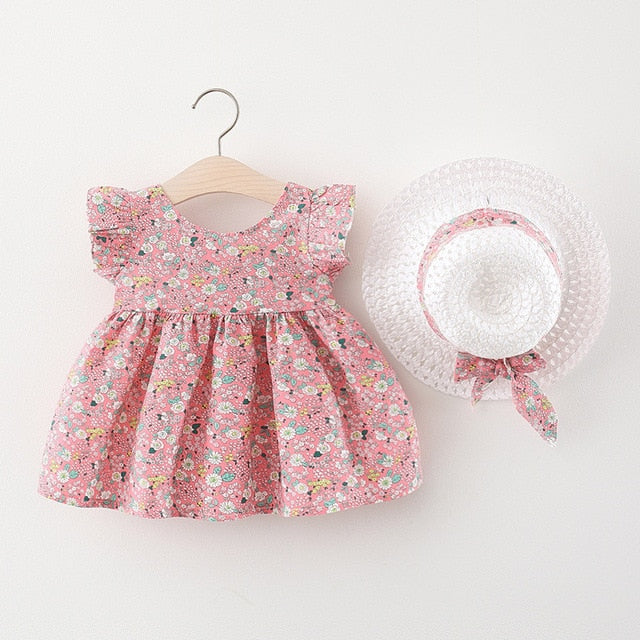 2pcs Dress For Girl Flower - BabbeZz