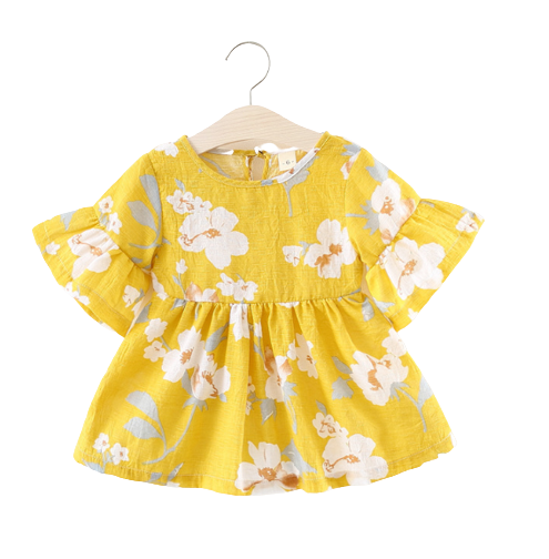 Elegant Bow Strap Dress for Baby Girls - Perfect for Formal Occasions