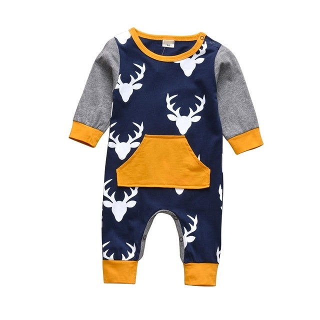 High-Quality Newborn Baby Clothes - Long Sleeve Jumpsuit Romper