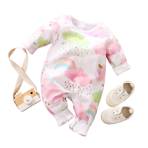 Stylish and Trendy Baby Ruffle Romper