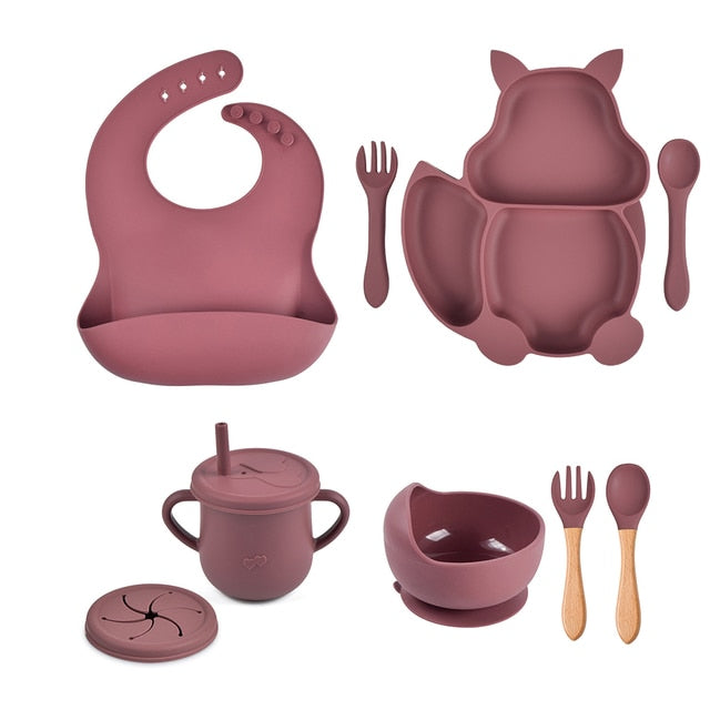 4/6/8 PCS Food Tableware - BabbeZz
