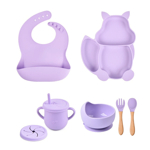 4/6/8 PCS Food Tableware - BabbeZz