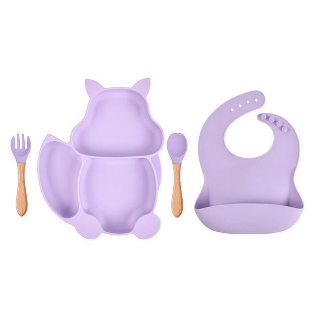 4/6/8 PCS Food Tableware - BabbeZz