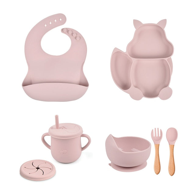 4/6/8 PCS Food Tableware - BabbeZz
