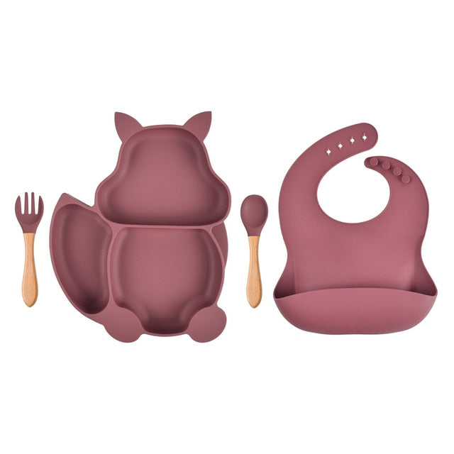 4/6/8 PCS Food Tableware - BabbeZz
