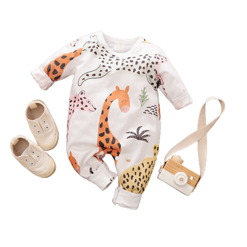 Cute and Cozy Baby Animal Romper