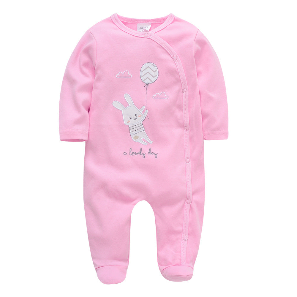 Warm and Snuggly Spring and Autumn Baby One-piece