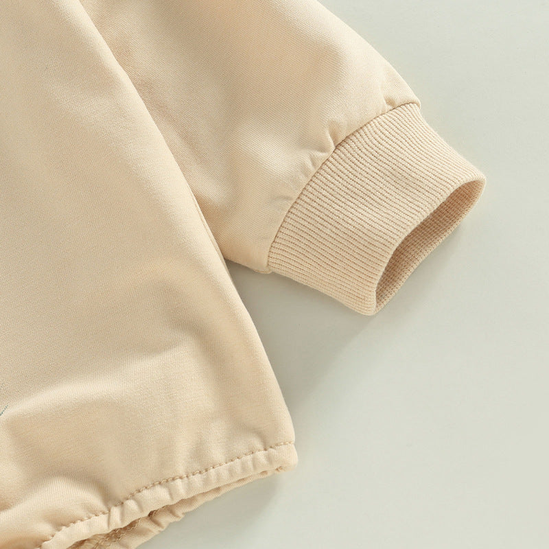 Let Your Baby Show Their Personality with Our Letter Animal Print Romper