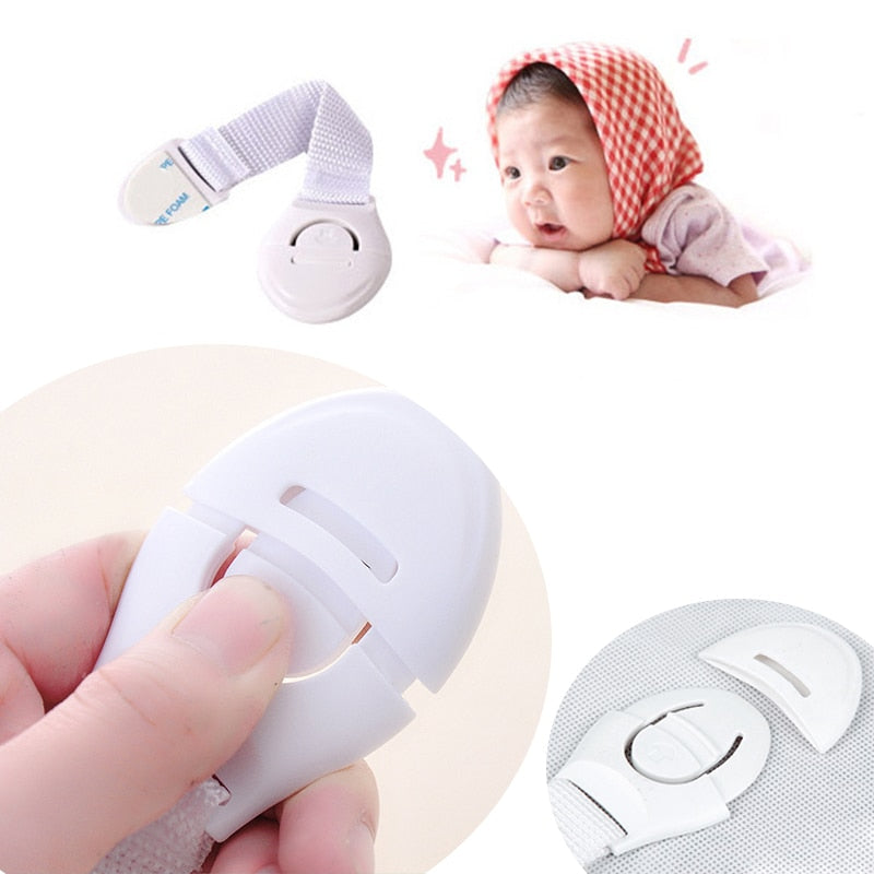 5PCs/lot Baby Drawer Lock Children Security Protection Child Drawer Door Locks Cabinet Cupboard Safety Kids Locks For Wardrobe