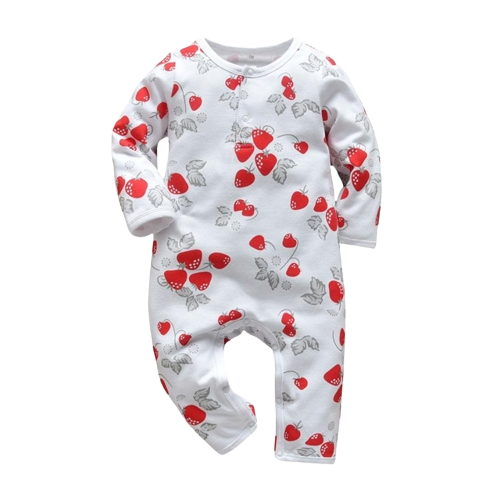 Soft and Comfy Baby Clothes - Long Sleeve Romper Jumpsuit for Newborns