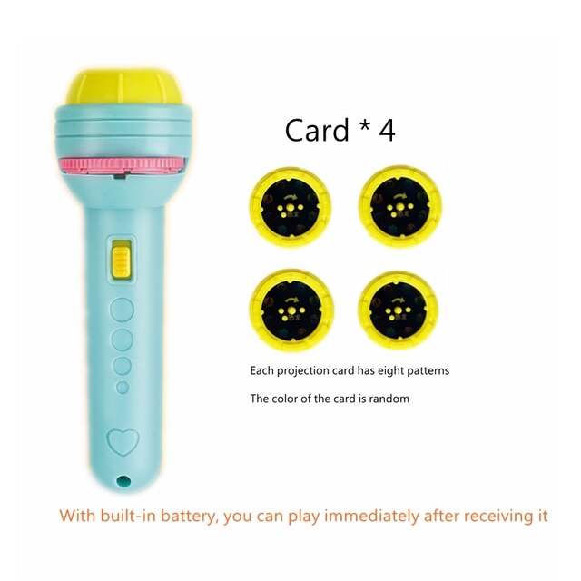 Flashlight Projector Torch Lamp Toy - BabbeZz