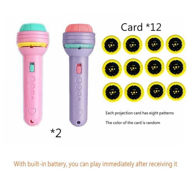 Flashlight Projector Torch Lamp Toy - BabbeZz