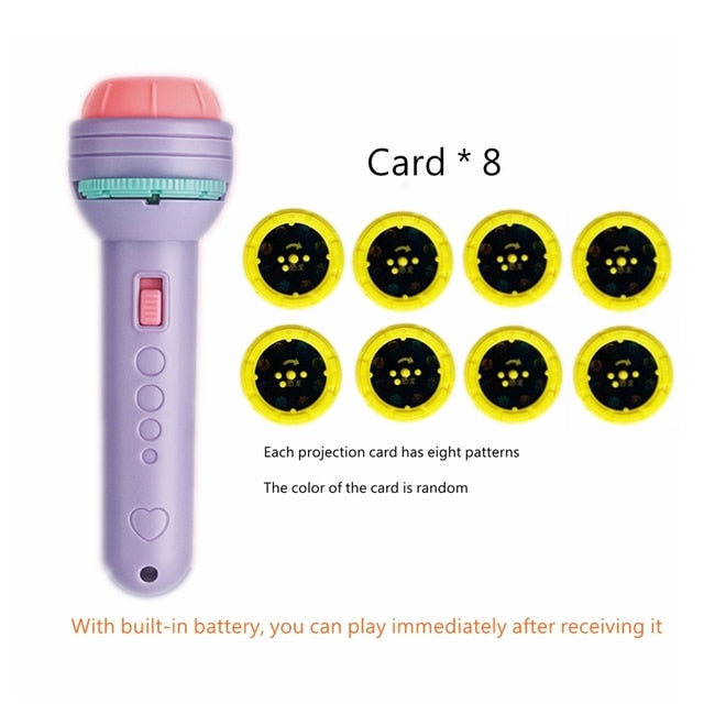 Flashlight Projector Torch Lamp Toy - BabbeZz