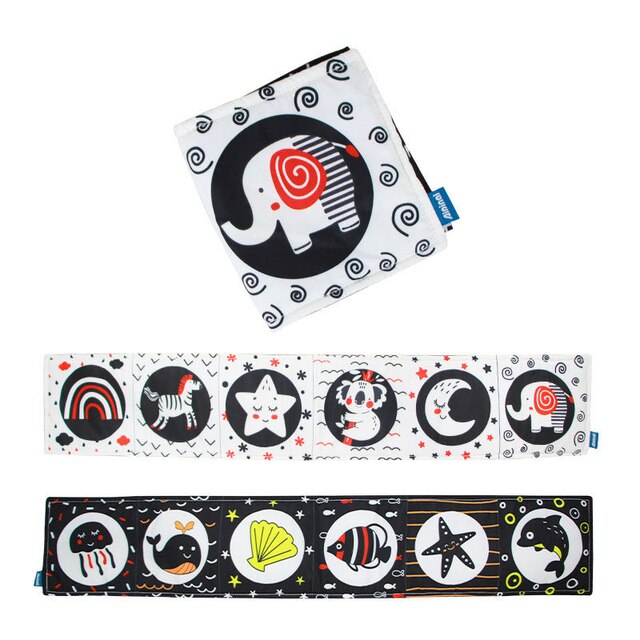 Baby Soft Cloth Book - BabbeZz