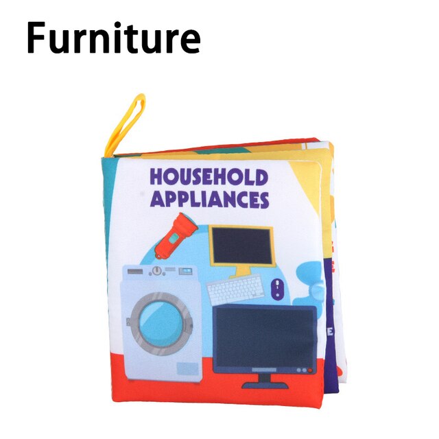 Baby Soft Cloth Book - BabbeZz