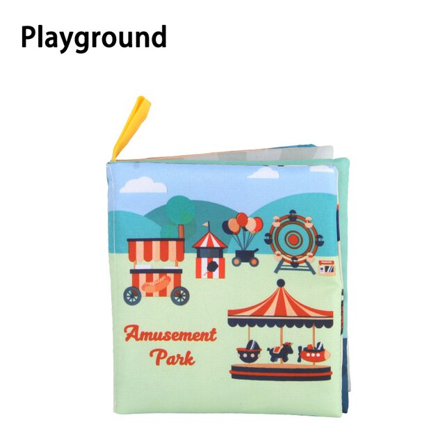 Baby Soft Cloth Book - BabbeZz