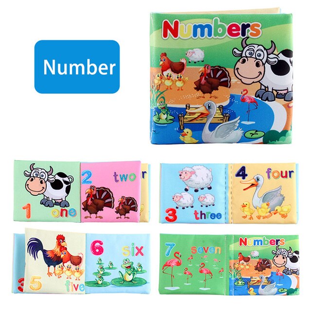 Baby Soft Cloth Book - BabbeZz