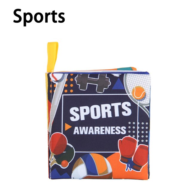 Baby Soft Cloth Book - BabbeZz