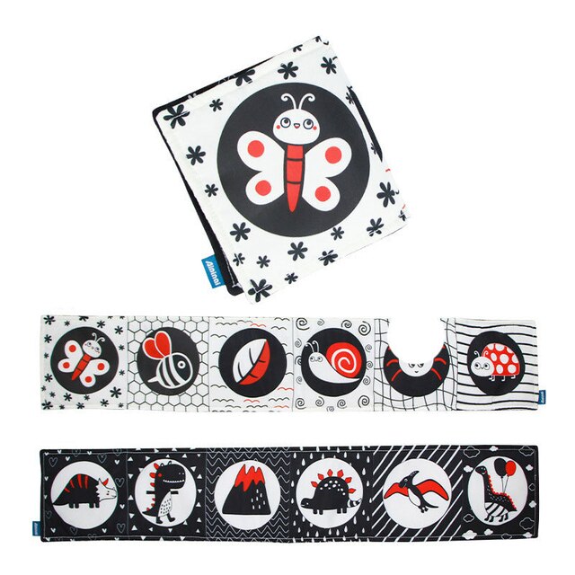 Baby Soft Cloth Book - BabbeZz