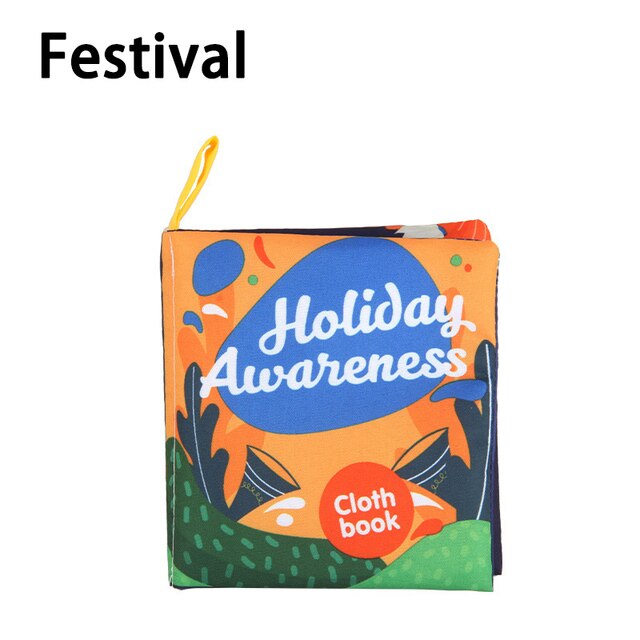 Baby Soft Cloth Book - BabbeZz