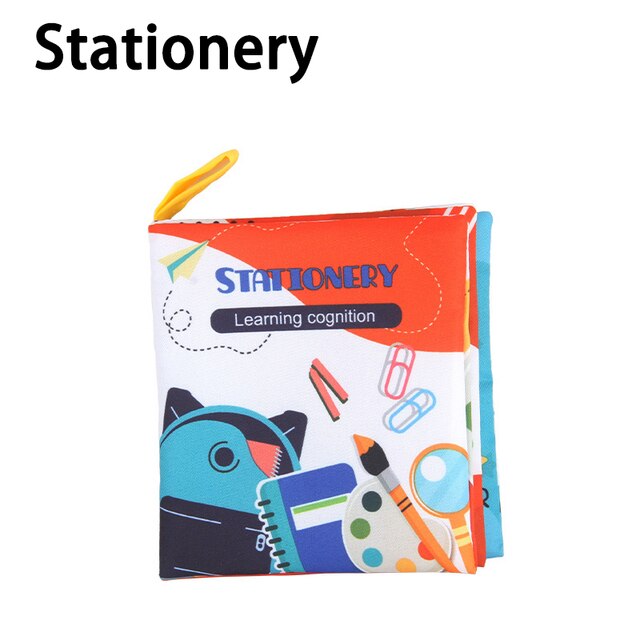 Baby Soft Cloth Book - BabbeZz