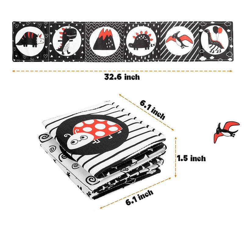 Baby Soft Cloth Book - BabbeZz