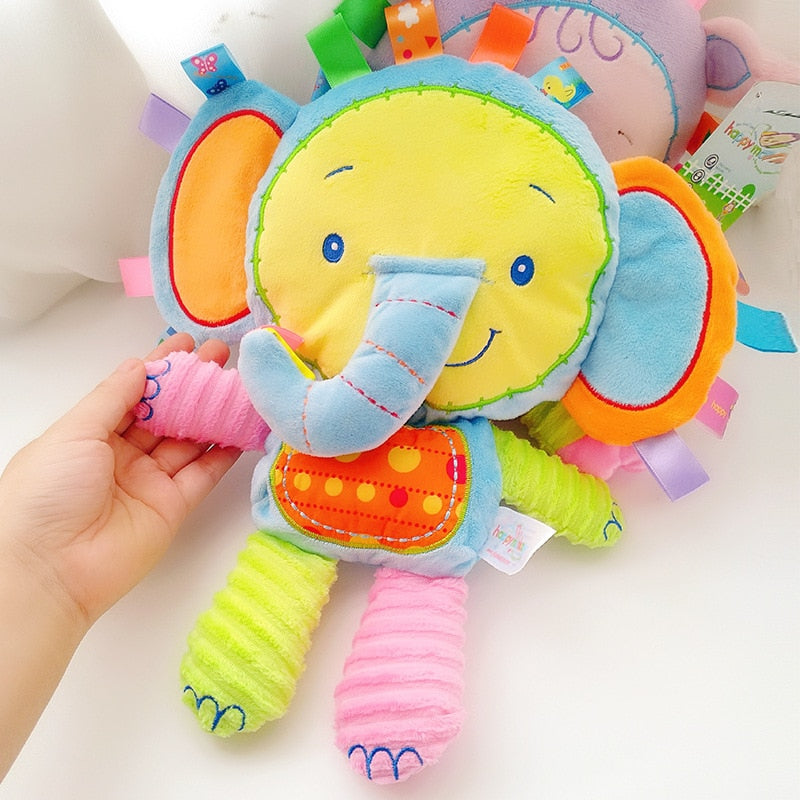 Ring Crib Bell Plush Toys - BabbeZz