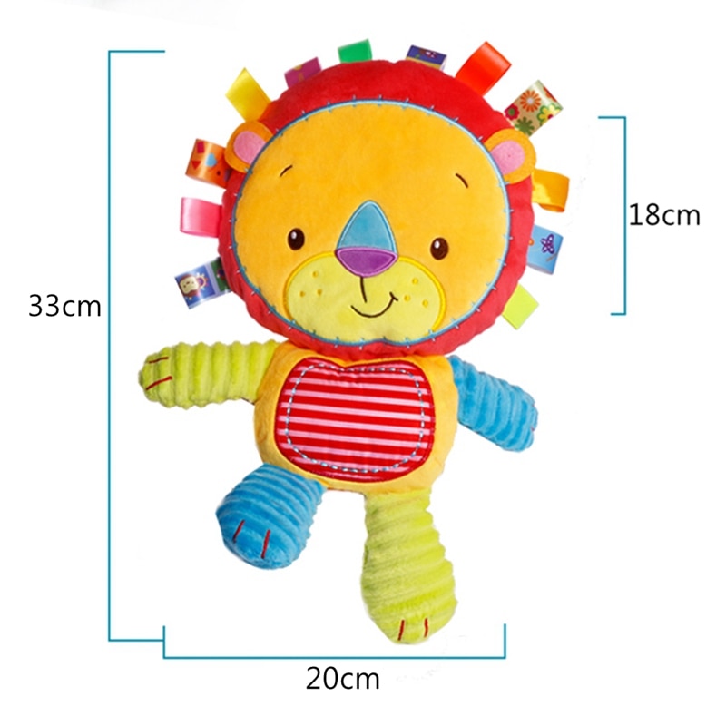 Ring Crib Bell Plush Toys - BabbeZz