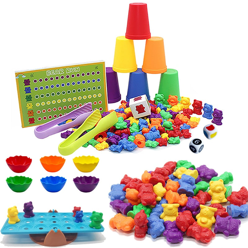 Children Rainbow Matching Game - BabbeZz