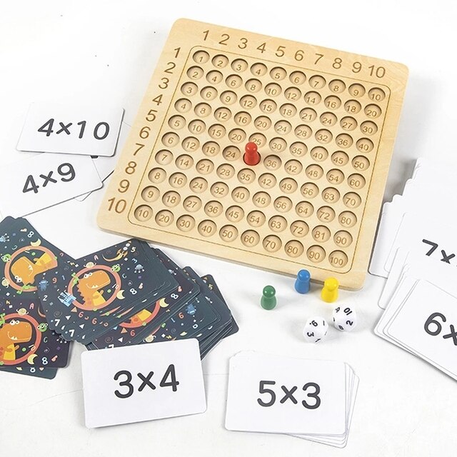 Multiplication Board Educational Toys - BabbeZz
