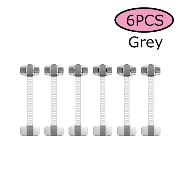 6pcs Cabinet Lock Refrigerator - BabbeZz