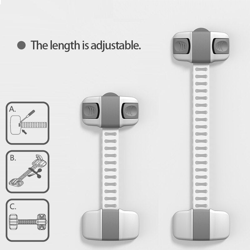 6pcs Cabinet Lock Refrigerator - BabbeZz