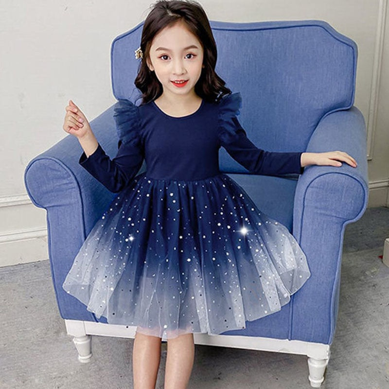 Girls Princess Bubble Dress - BabbeZz