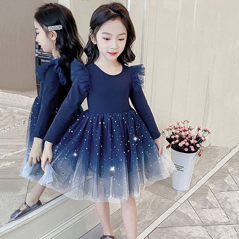 Girls Princess Bubble Dress - BabbeZz