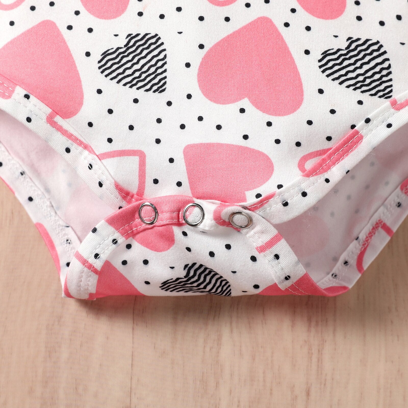 Newborn Infant Baby Girl Valentine's Day 3Pcs Set